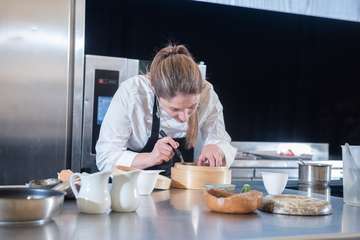 Las demostraciones culinarias formaron parte de la segunda jornada de la Feria Gran Canaria Me Gusta (Foto TA)